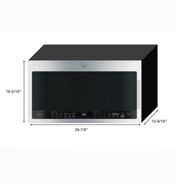 GE Profile™ 2.1 Cu. Ft. Over-the-Range Sensor Microwave Oven