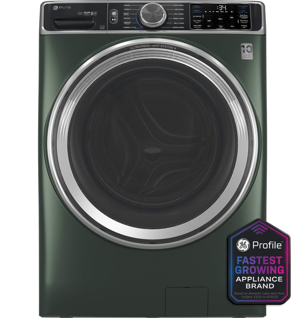 GE Profile™ 5.5 cu. ft. Capacity Smart Front Load ENERGY STAR® Steam Washer with UltraFresh Vent System Plus and Smart Wash + Rinse
