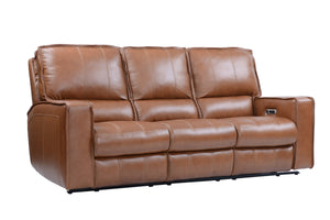 Rockford - Verona Saddle Power Reclining Sofa Loveseat and Recliner