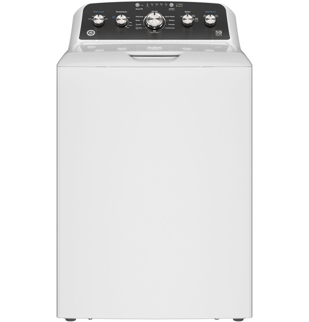 GE® 4.6 cu. ft. Capacity Washer with Stainless Steel Basket,Cold Plus and Wash Boost?