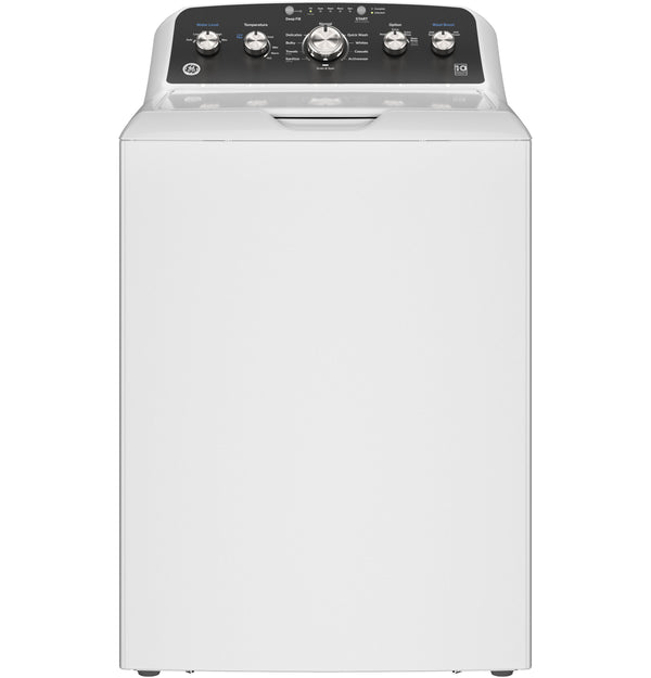 GE® 4.6 cu. ft. Capacity Washer with Stainless Steel Basket,Cold Plus and Wash Boost?