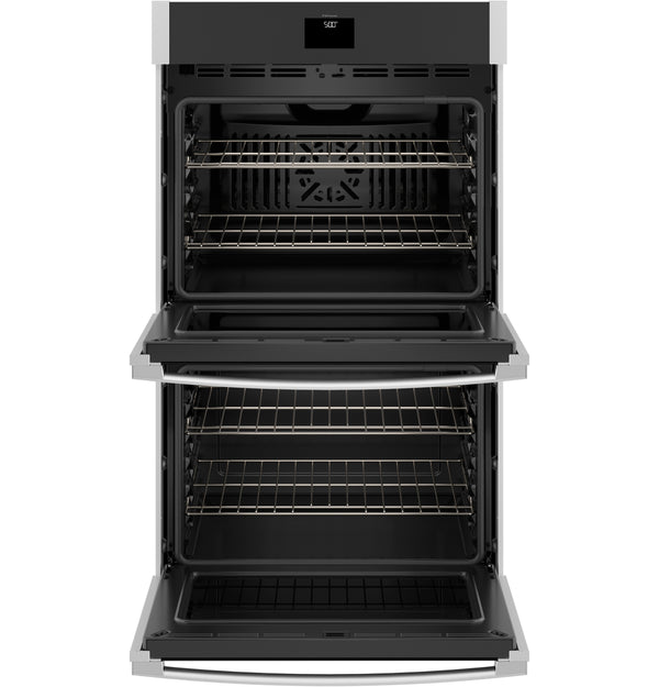 GE® 30" Smart Built-In Self-Clean Convection Double Wall Oven with No Preheat Air Fry
