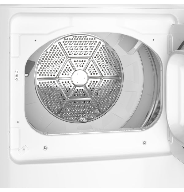GE® 6.2 cu. ft. Capacity Electric Dryer with Up To 120 ft. Venting and Shallow Depth?