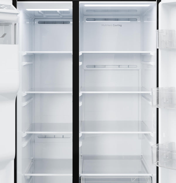 GE® 27.9 Cu. Ft. Side-By-Side Refrigerator with Extra Tall Dispenser and In-Door Icemaker