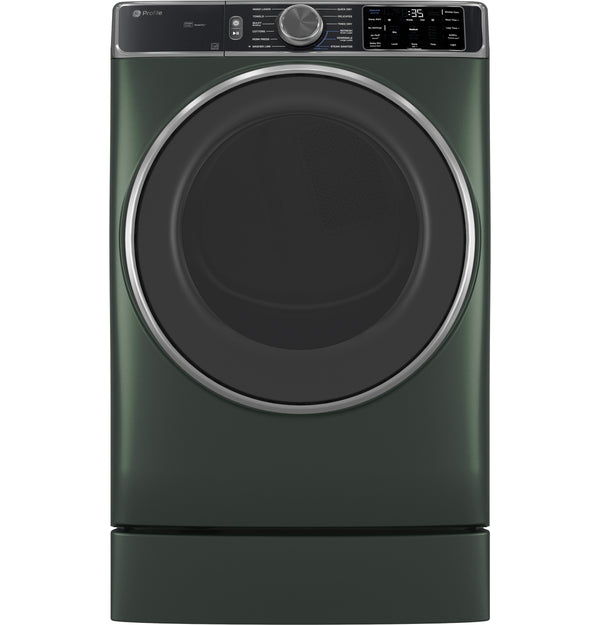 GE Profile™ ENERGY STAR® 7.8 cu. ft. Capacity Smart Front Load Electric Dryer with Steam and Sanitize Cycle