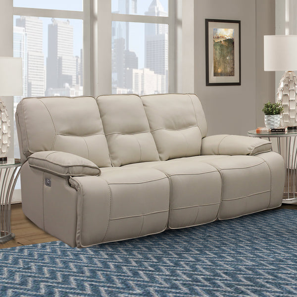 Spartacus - Oyster Power Reclining Sofa