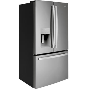GE® ENERGY STAR® 20.6 Cu. Ft. Fingerprint Resistant Counter-Depth French-Door Refrigerator