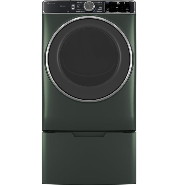 GE Profile™ ENERGY STAR® 7.8 cu. ft. Capacity Smart Front Load Electric Dryer with Steam and Sanitize Cycle