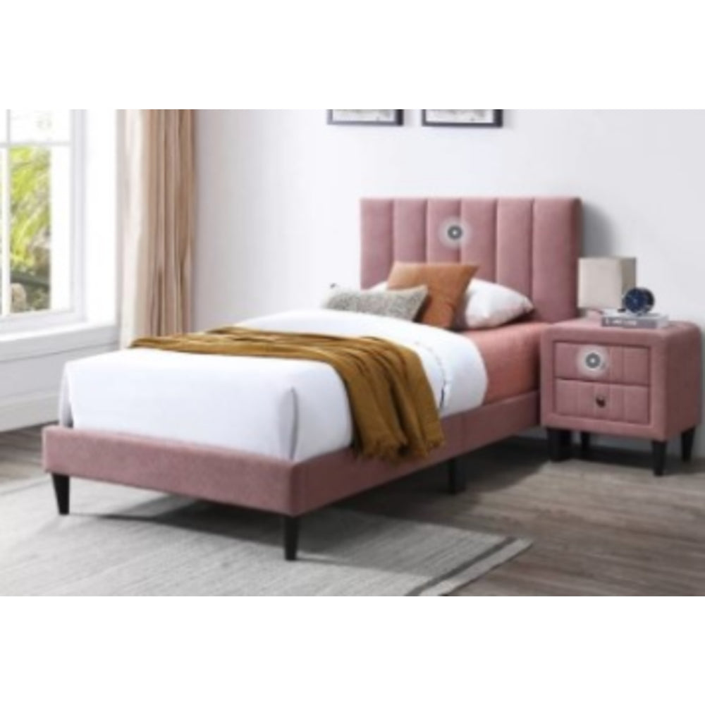 F9639T SET Twin Bed & Nightstand Bundle