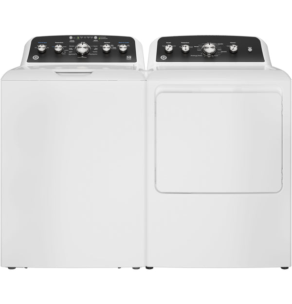 GE® 7.2 cu. ft. Capacity Gas Dryer with Spanish Panel and Up To 120 ft. Venting?