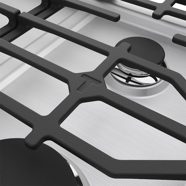 30 Inch Professional Gas Cooktop in Stainless Steel