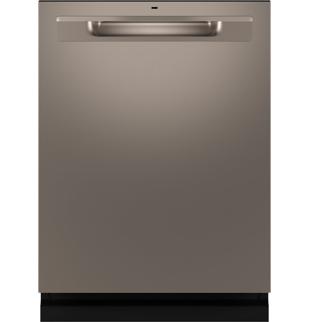 GE® ENERGY STAR® Fingerprint Resistant Top Control with Stainless Steel Interior Dishwasher with Sanitize Cycle