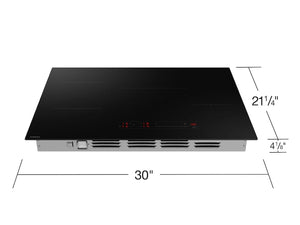 Induction Cooktop Anti-Scratch Glass Cooktop | Wi-Fi Sync Burner