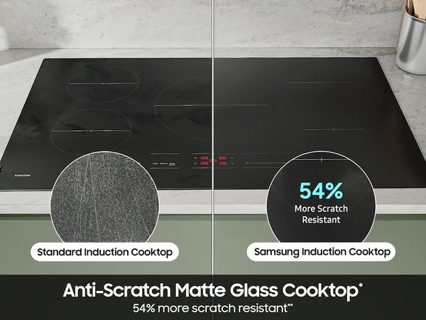 Induction Cooktop Anti-Scratch Glass Cooktop | Wi-Fi Sync Burner