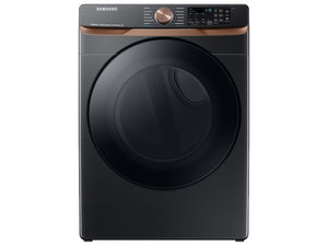 7.5 cu. ft. Smart Gas Dryer with Steam Sanitize+ and Sensor Dry in Brushed Black