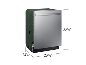 Fingerprint Resistant 51 dBA Dishwasher with 3rd Rack