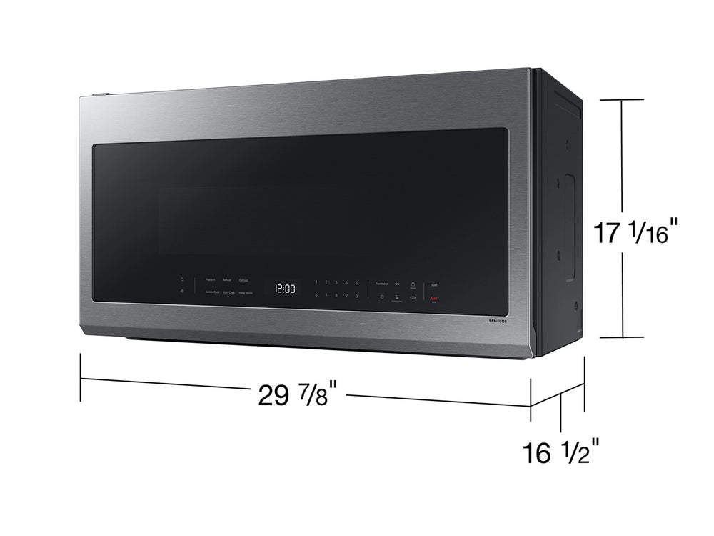 Smart 2.1 cu. ft. Over-the-Range Microwave with Auto Connectivity & SmartThings Cooking