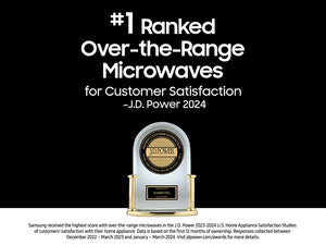 Bespoke Smart 2.1 cu. ft. Over-the-Range Microwave with Auto Connectivity & SmartThings Cooking