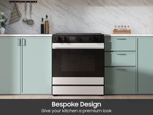 Bespoke Smart Slide-In Electric Range 6.3 cu. ft. with Smart Oven Camera & Illuminated Precision Knobs