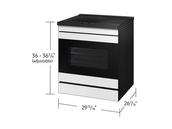Bespoke Slide-In Induction Range 6.3 cu. ft. with AI Home & Smart Oven Camera