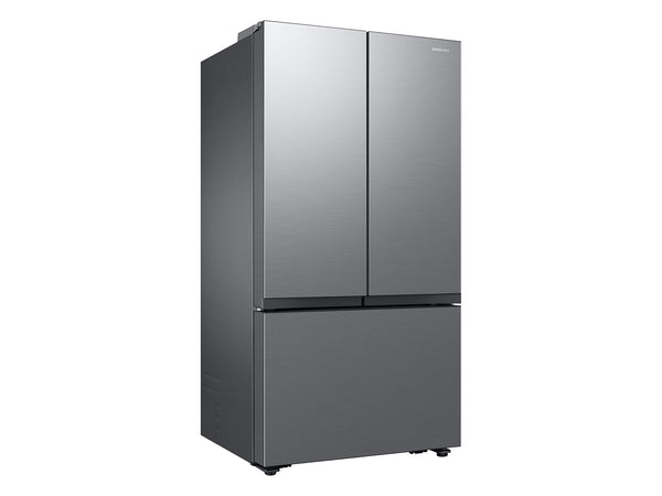 Large Capacity 3-Door French Door 27 cu. ft. Counter Depth Refrigerator with Dual Auto Ice Maker