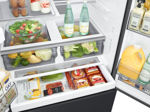 Large Capacity 3-Door French Door 31 cu. ft. Refrigerator with 4 types of ice