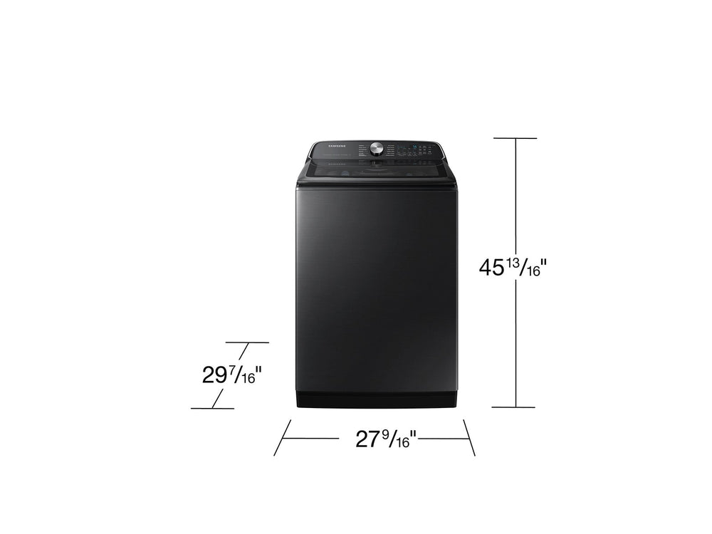 Samsung 5.4 cu. ft. Extra-Large Capacity Smart Top Load Washer with ActiveWaveTM Agitator and Super Speed Wash