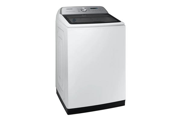 5.4 cu. ft. Extra-Large Capacity Smart Top Load Washer with ActiveWave™ Agitator and Super Speed Wash in White