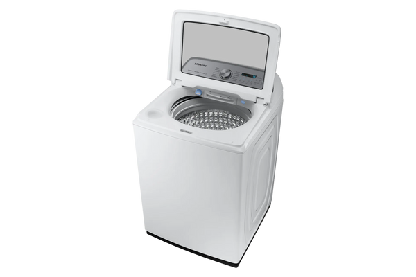 5.4 cu. ft. Extra-Large Capacity Smart Top Load Washer with ActiveWave™ Agitator and Super Speed Wash in White