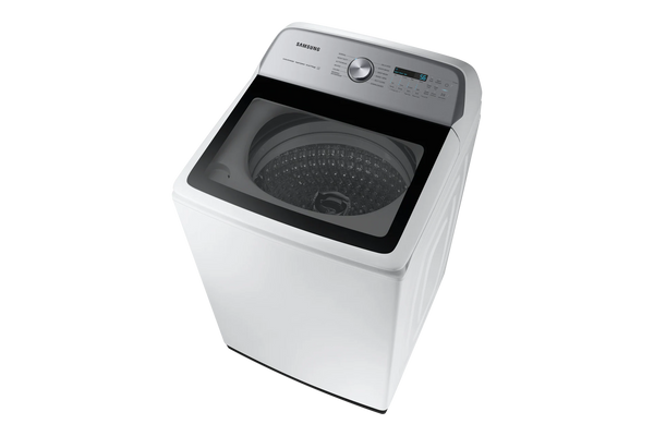 5.4 cu. ft. Extra-Large Capacity Smart Top Load Washer with ActiveWave™ Agitator and Super Speed Wash in White