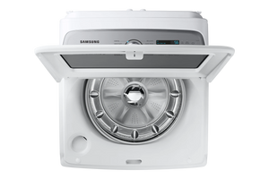 5.4 cu. ft. Extra-Large Capacity Smart Top Load Washer with ActiveWave™ Agitator and Super Speed Wash in White