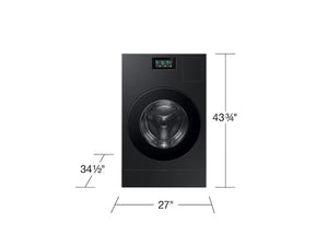 Bespoke AI All-in-One Ventless Combo AI Home 7" LCD Display AI OptiWash™ and Dry 5.3 cu.ft.