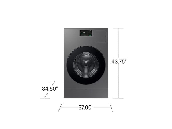 Bespoke AI Laundry Combo All-in-One 5.3 cu. ft. Ultra Capacity Washer with Super Speed and Ventless Heat Pump Dryer