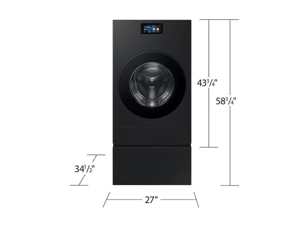 Bespoke AI All-in-One Vented Combo AI Home 7" LCD Display AI OptiWash™ & Dry 5.3 cu.ft.