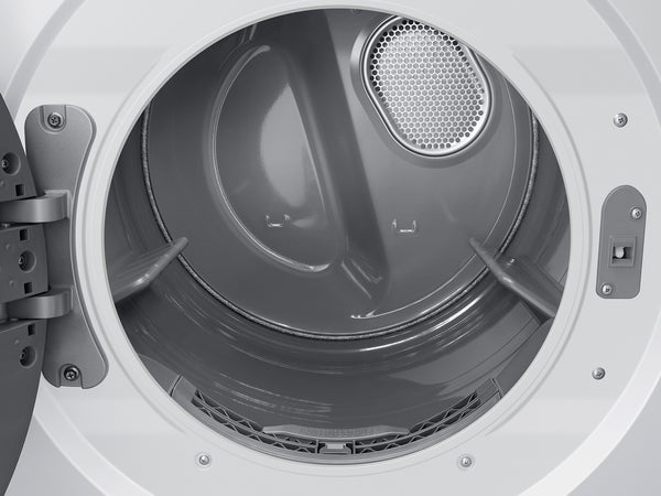 Bespoke AI Laundry Hub 4.6 cu. ft. Large Capacity Single Unit Washer with Steam Wash and 7.6 cu. ft. Gas Dryer in White