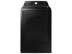 7.4 cu. ft. Smart Gas Dryer with Sensor Dry in Brushed Black