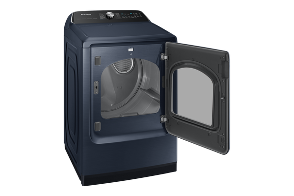 7.4 cu. ft. Smart Gas Dryer with Pet Care Dry and Steam Sanitize+ in Brushed Navy