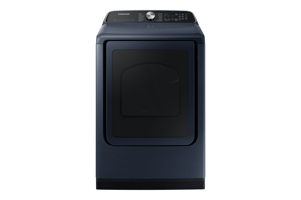 7.4 cu. ft. Smart Gas Dryer with Pet Care Dry and Steam Sanitize+ in Brushed Navy
