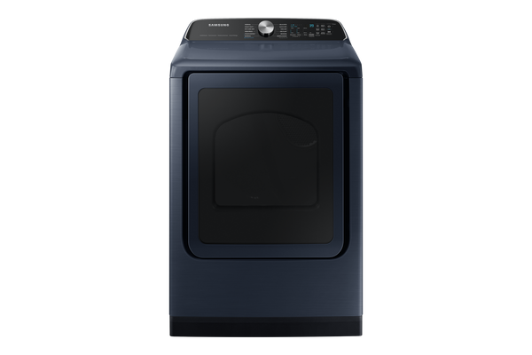 7.4 cu. ft. Smart Gas Dryer with Pet Care Dry and Steam Sanitize+ in Brushed Navy