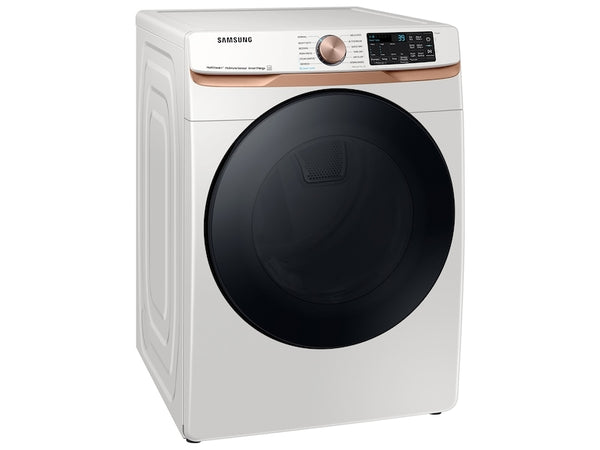 7.5 cu. ft. Smart Electric Dryer with Steam Sanitize+ and Sensor Dry in Ivory