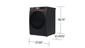 7.5 cu. ft. Smart Electric Dryer with Steam Sanitize+ and Sensor Dry in Brushed Black