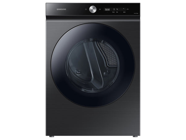 Bespoke 7.6 cu. ft. Ultra Capacity Electric Dryer with Super Speed Dry and AI Smart Dial in Brushed Black
