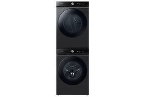 Bespoke 7.6 cu. ft. Ultra Capacity Gas Dryer with Super Speed Dry and AI Smart Dial in Brushed Black
