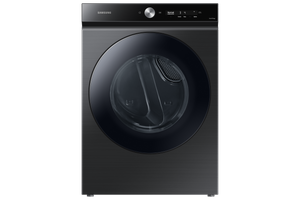 Bespoke 7.6 cu. ft. Ultra Capacity Gas Dryer with Super Speed Dry and AI Smart Dial in Brushed Black