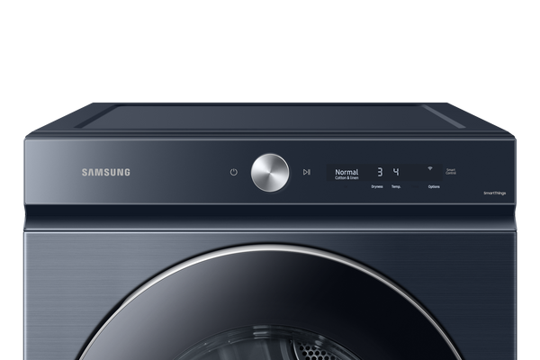 Bespoke 7.6 cu. ft. Ultra Capacity Electric Dryer with AI Optimal Dry and Super Speed Dry in Brushed Navy