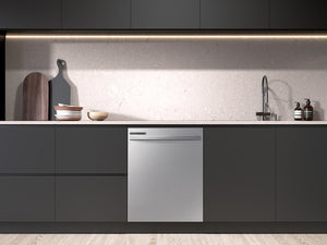 Fingerprint Resistant 53 dBA Dishwasher with Adjustable Rack
