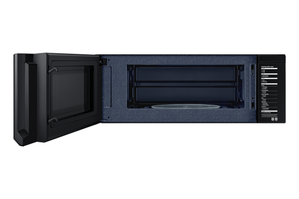 1.1 cu. ft. Bespoke Smart SLIM Over-the-Range Microwave with 400 CFM Ventilation, Wi-Fi & Voice Control