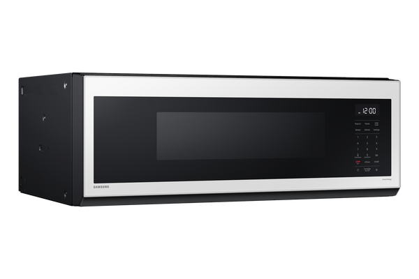 1.1 cu. ft. Bespoke Smart SLIM Over-the-Range Microwave with 400 CFM Ventilation, Wi-Fi & Voice Control