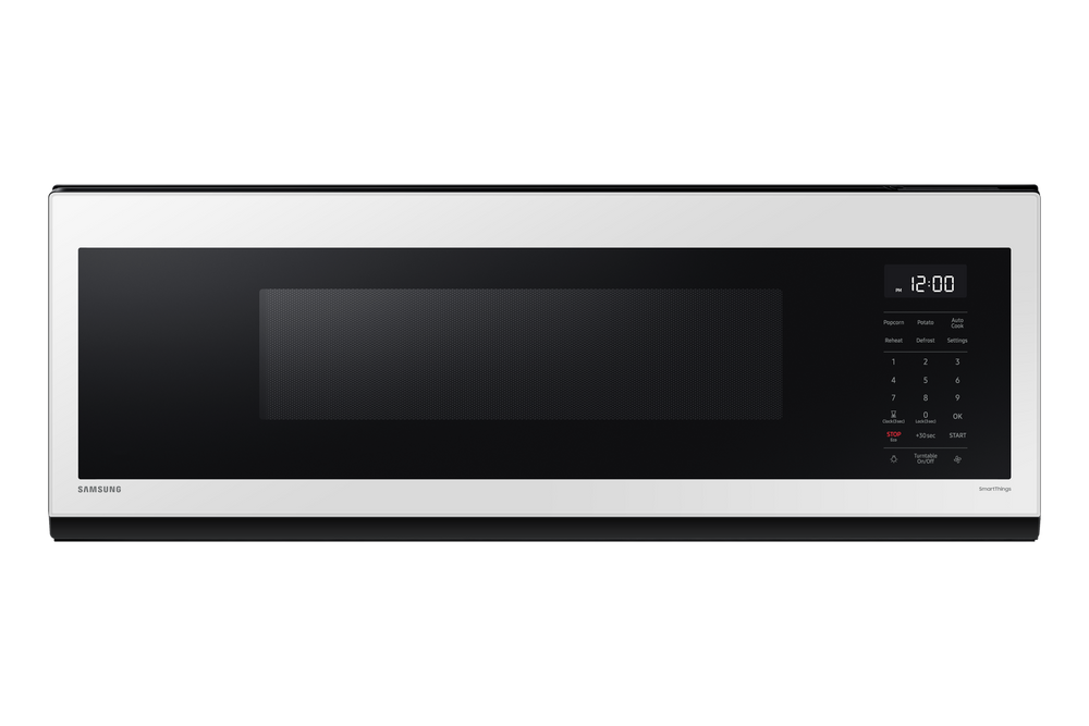 1.1 cu. ft. Bespoke Smart SLIM Over-the-Range Microwave with 400 CFM Ventilation, Wi-Fi & Voice Control