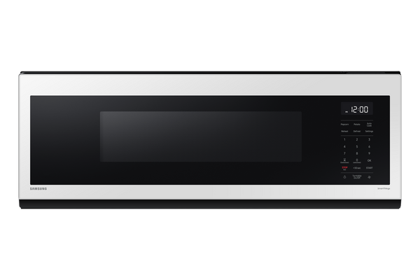 1.1 cu. ft. Bespoke Smart SLIM Over-the-Range Microwave with 400 CFM Ventilation, Wi-Fi & Voice Control